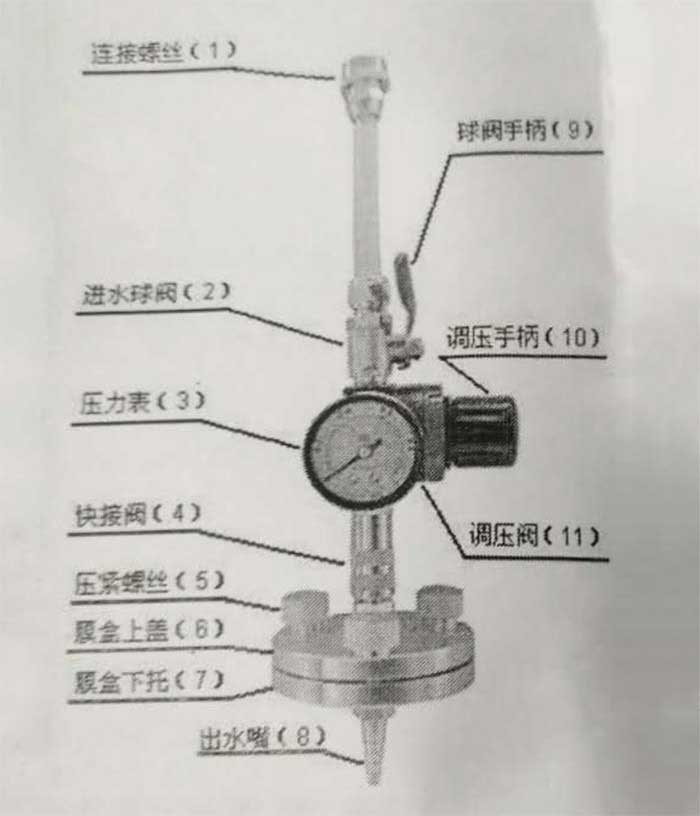 水质SDI污染指数测定仪说明